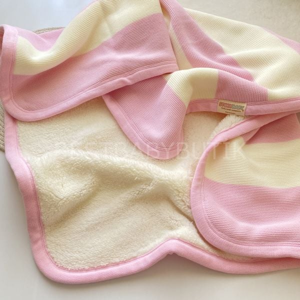 ÇİZGİLİ İKİ RENK ÇİFT TARAFLI WELSOFT TRİKO BATTANİYE