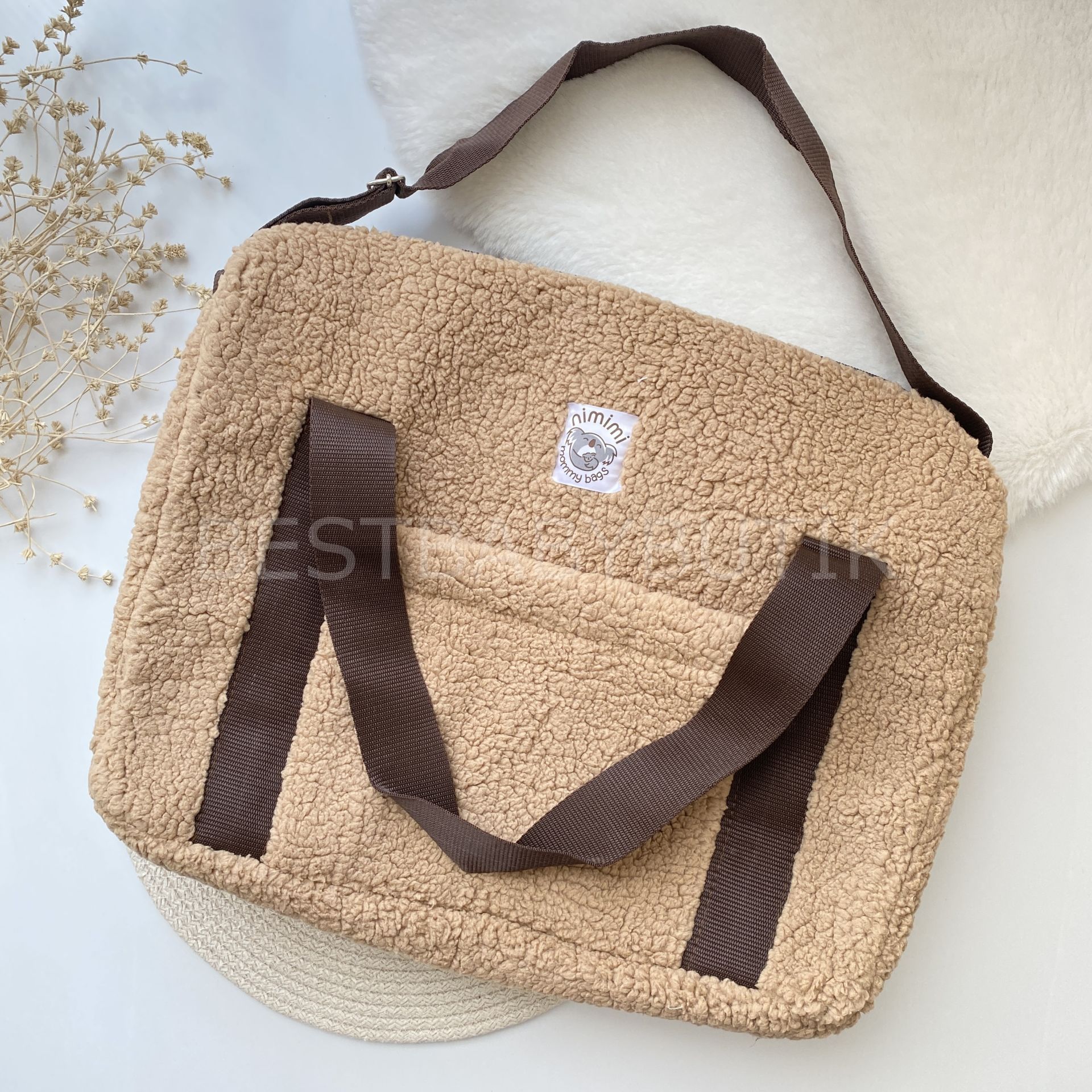 BESTBABYBUTİK WELSOFT PELUŞ BEBEK ÇANTASI