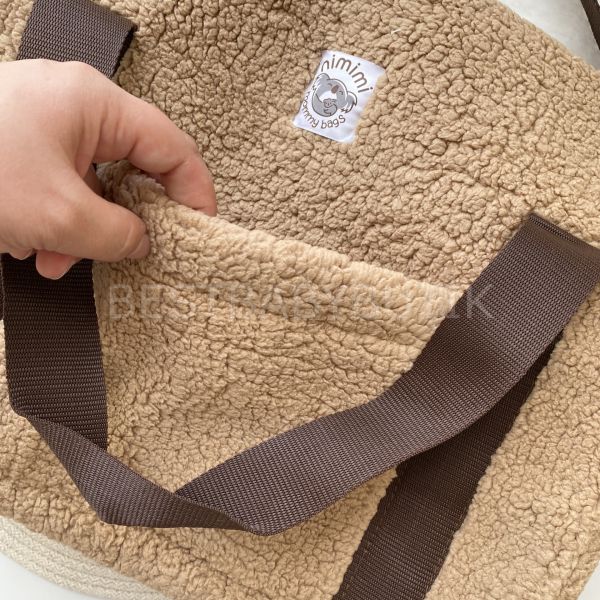 BESTBABYBUTİK WELSOFT PELUŞ BEBEK ÇANTASI