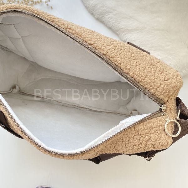 BESTBABYBUTİK WELSOFT PELUŞ BEBEK ÇANTASI