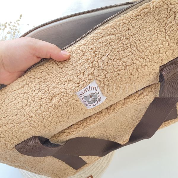 BESTBABYBUTİK WELSOFT PELUŞ BEBEK ÇANTASI