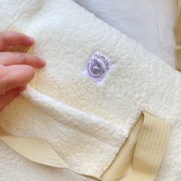 BESTBABYBUTİK WELSOFT PELUŞ BEBEK ÇANTASI