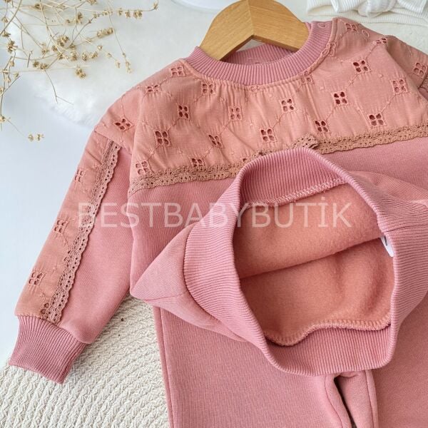 Fisto Ve Kurdaleli Oversize Şardonlu 2’Li Takım