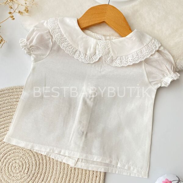 Çiçek Nakışlı Gömlekli 2’Li Tulum Seti