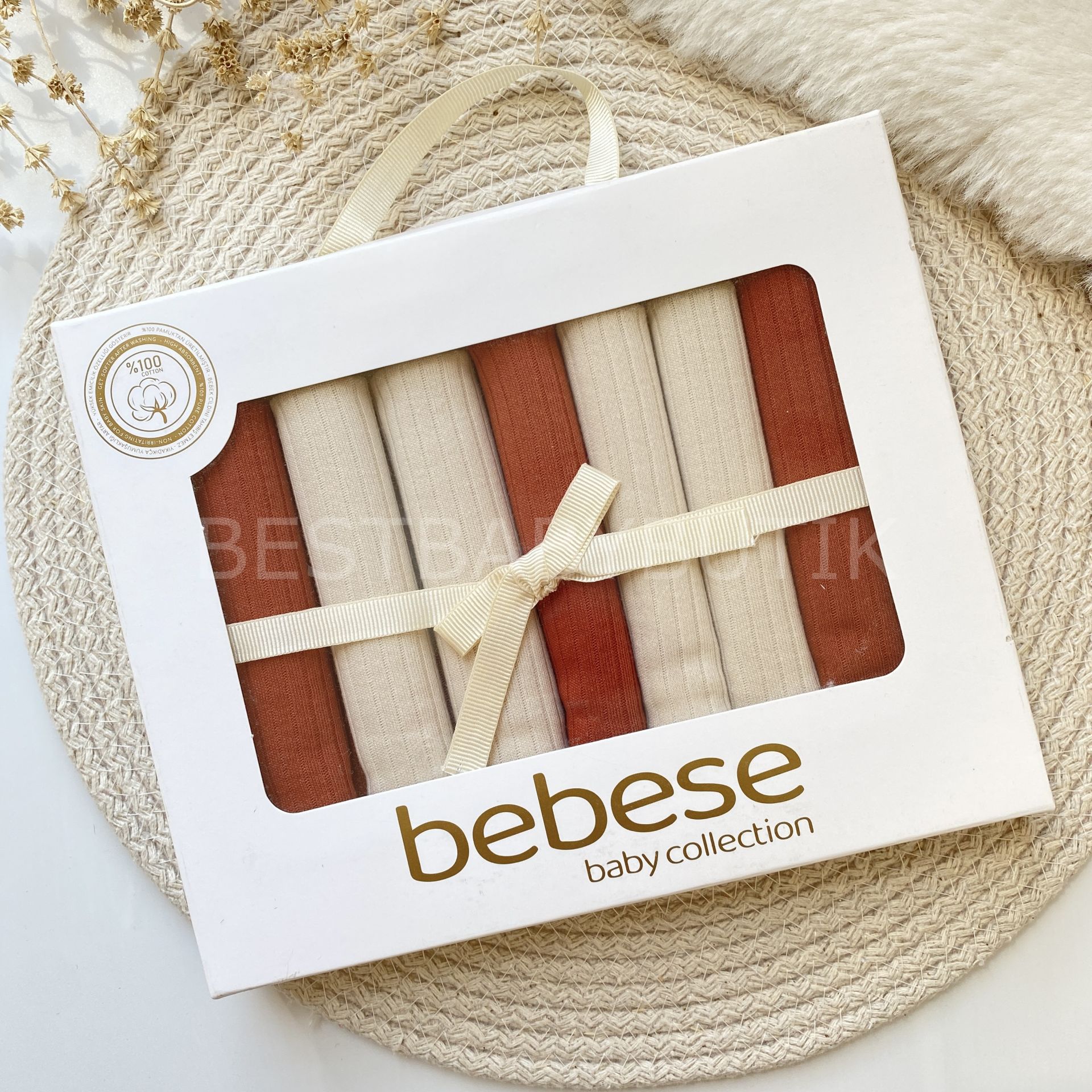 BEBESSE 7’Lİ AĞIZ MENDİLİ 1 KUTU