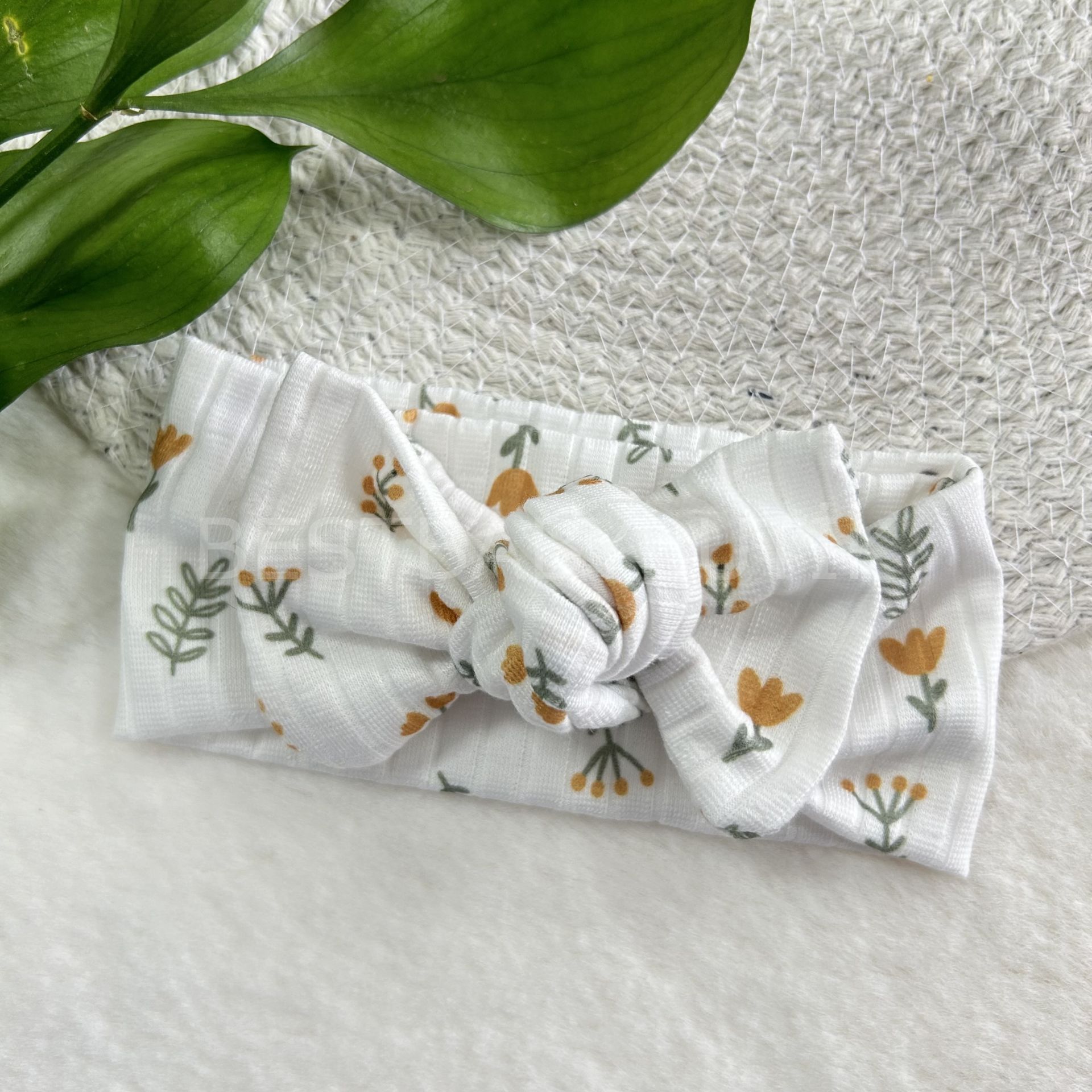 ÇİÇEKLİ FİTİLLİ BANDANA