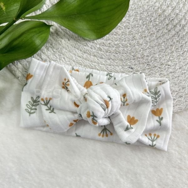 ÇİÇEKLİ FİTİLLİ BANDANA