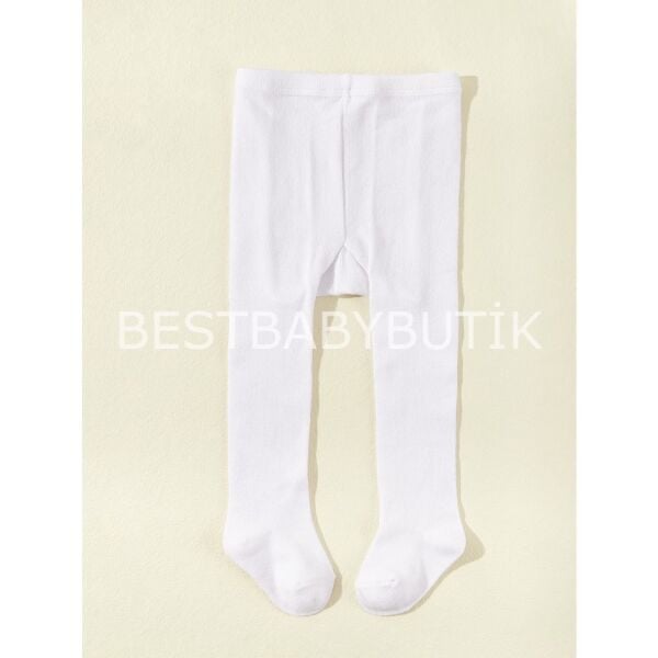Mevsimlik Beyaz Külotluçorap