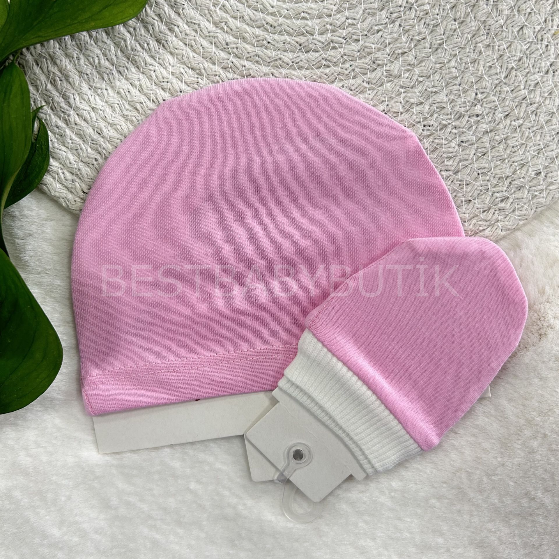 BEBEK ŞAPKA VE ELDİVEN SETİ