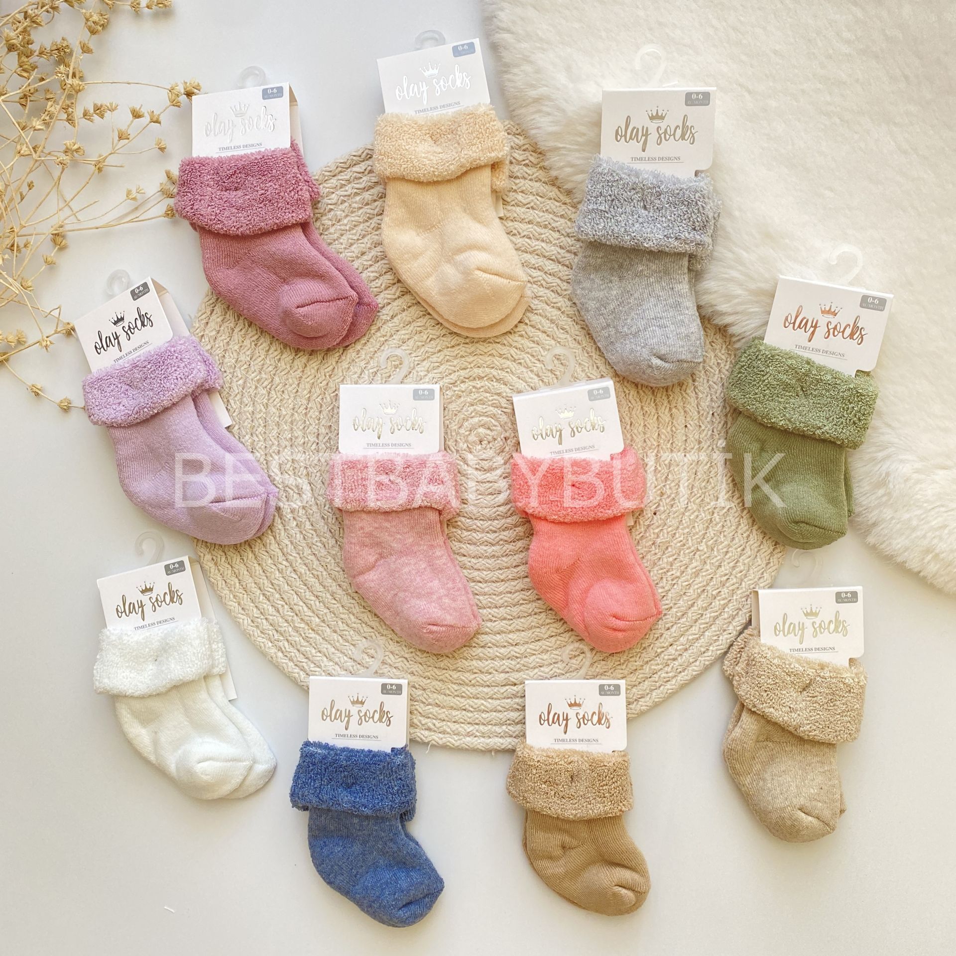 OLAYSOCKS HAVLU ÇORAP 6/12 AY