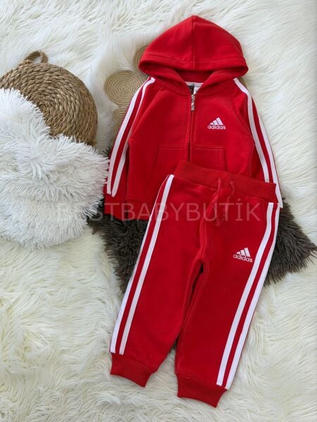 Adidas Fermuarlı Eşofman Takımı 5-6 YAŞ