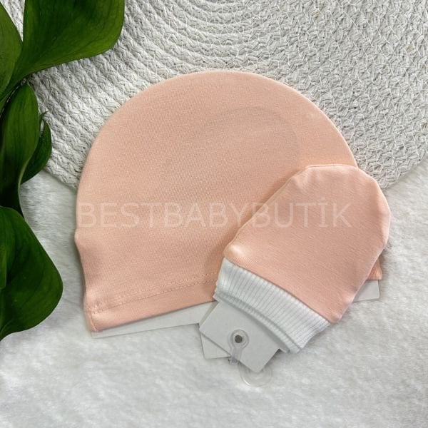 BEBEK ŞAPKA VE ELDİVEN SETİ