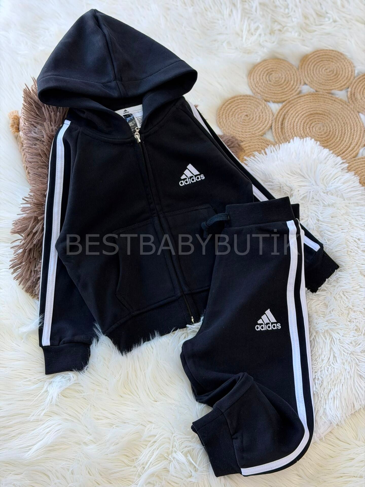 Adidas Fermuarlı Eşofman Takımı 2-3 YAŞ