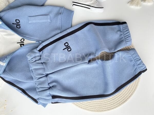 ALO Baskılı Spor Tarz Şardonlu 3’Lü Eşofman Takımı