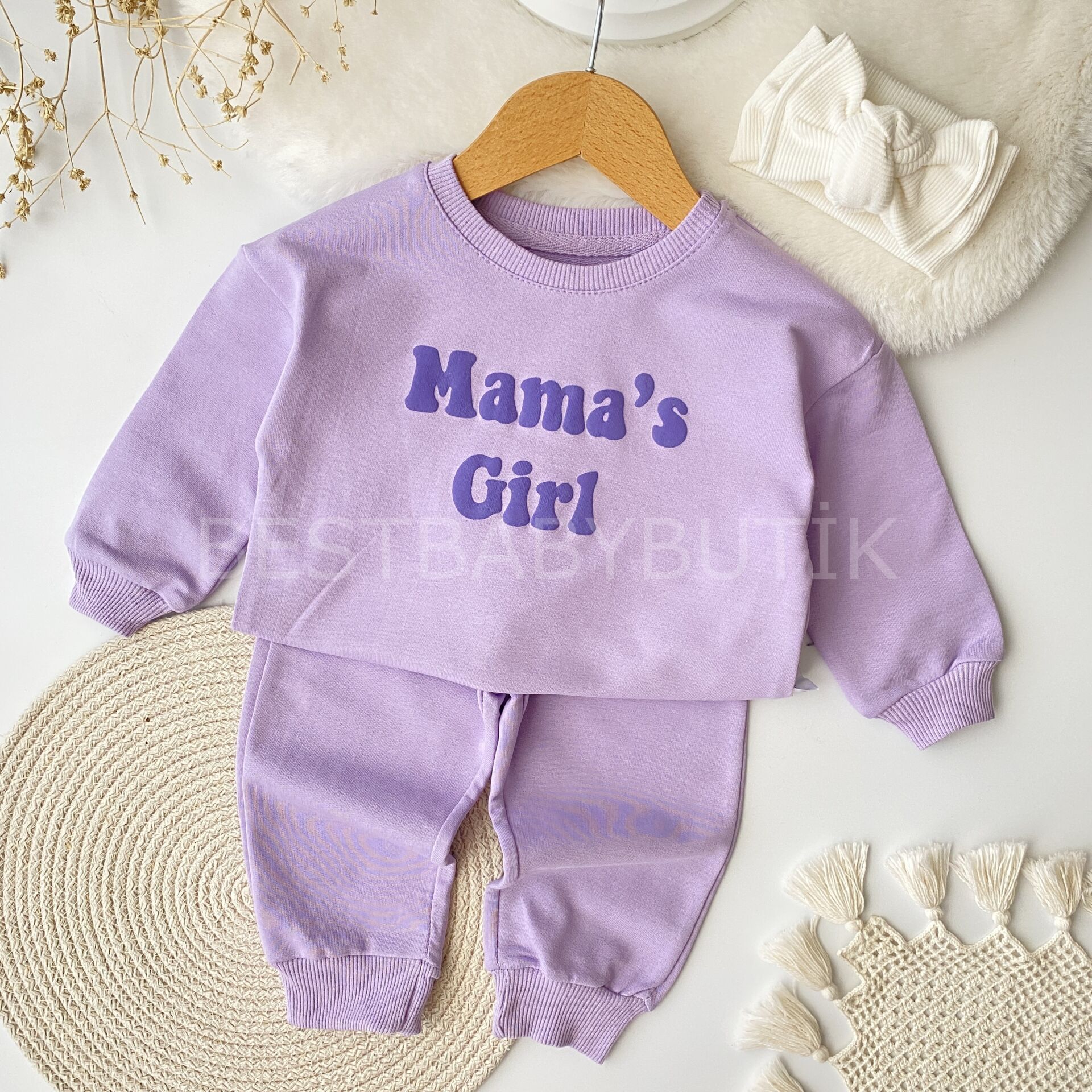 Mamas Girls Baskılı Mevsimlik Takım