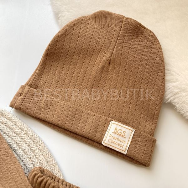 NATUREL SOFT BİYELİ FİTİLLİ 5 PARÇA HASTANE ÇIKIŞI SETİ
