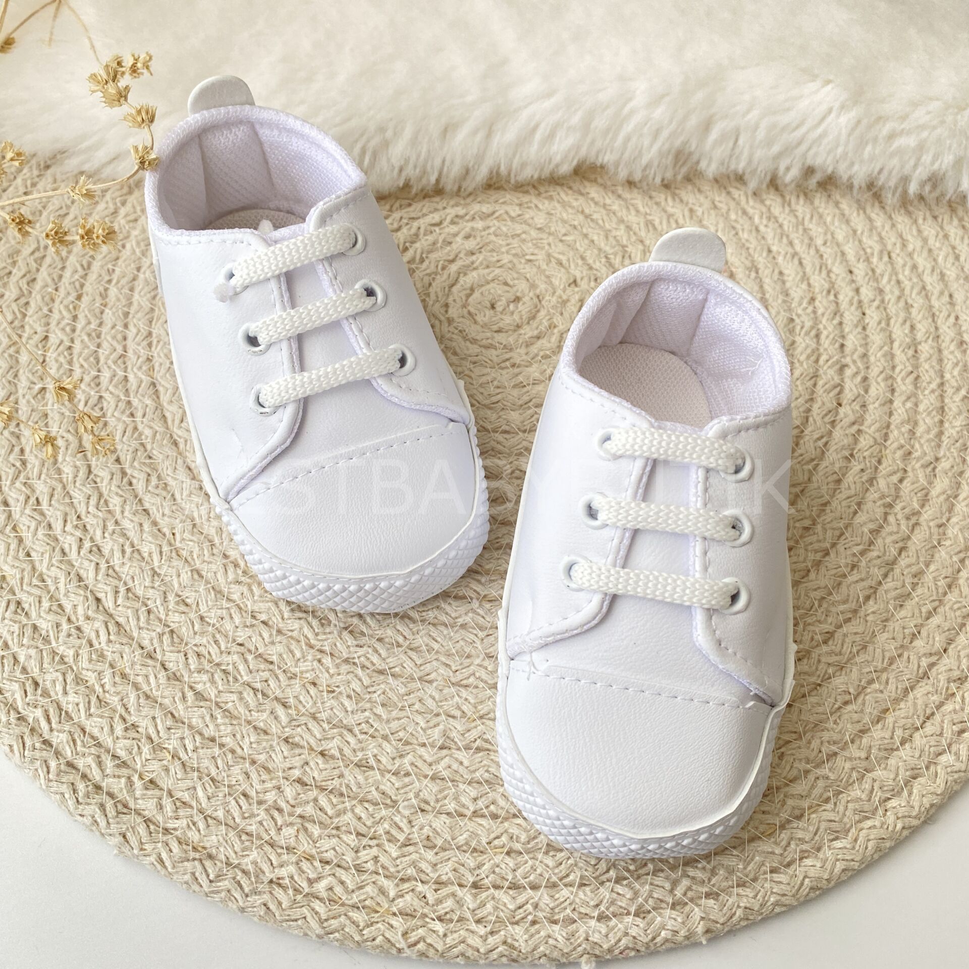 Unısex Bebek Bağcıklı Ayakkabı