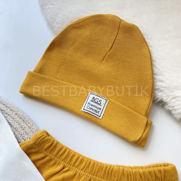 NATUREL SOFT PAPYONLU  5 PARÇA HASTANE ÇIKIŞI SETİ