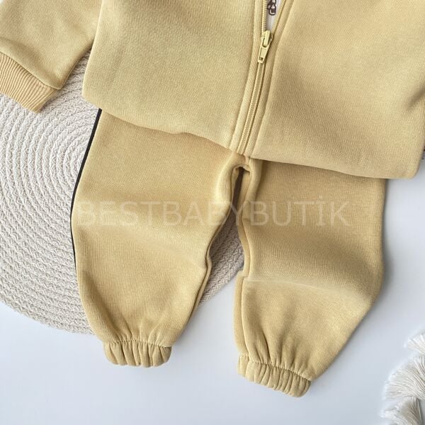 USPA Nakışlı Şardonlu 3’Lü Eşofman Takımı