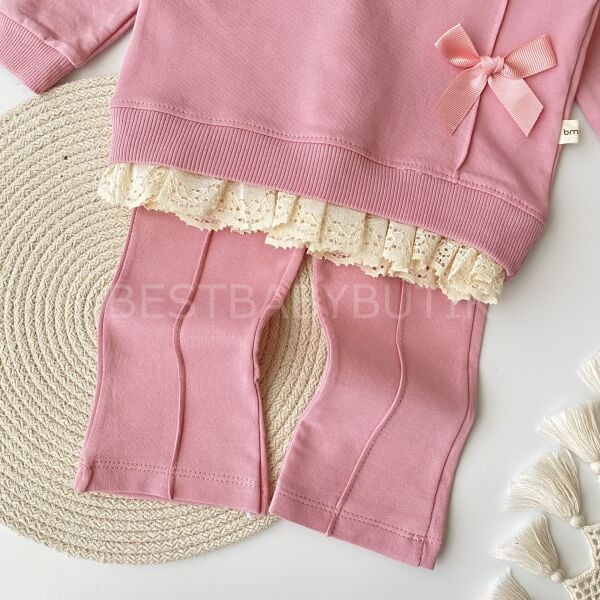 Kurdale Ve Dantel Fırfırlı İspanyol 2’Li Takım