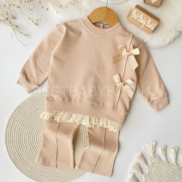 Kurdale Ve Dantel Fırfırlı İspanyol 2’Li Takım