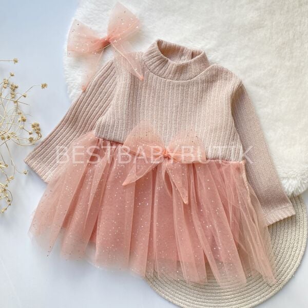 HELİN TOKALI PIRILTILI TÜTÜ ELBİSE