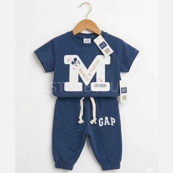 Premium Mickey Mause Sırt Baskılı Eşofman Takımı