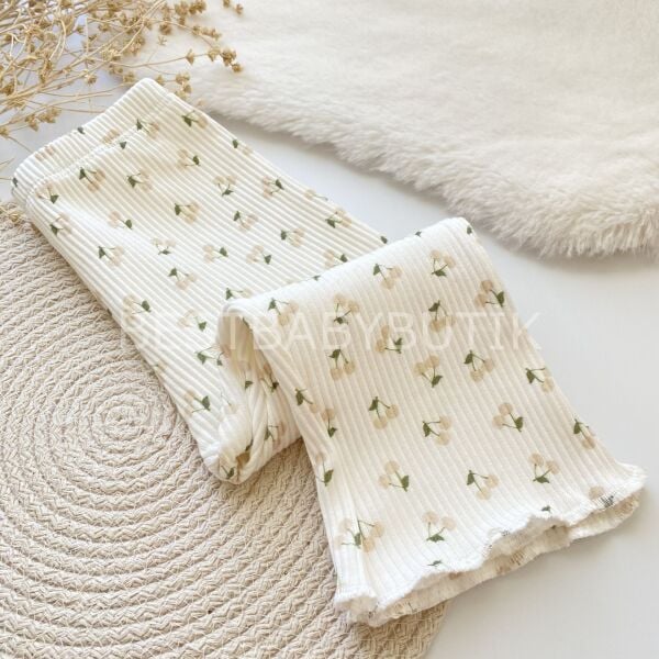 Kiraz Nakışlı Bebe Yaka 2’Li Oversize Takım