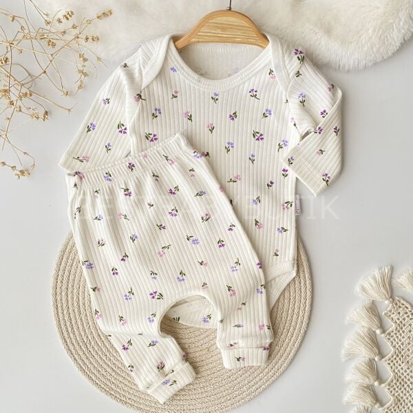 Çiçekli Zıbın Takımı