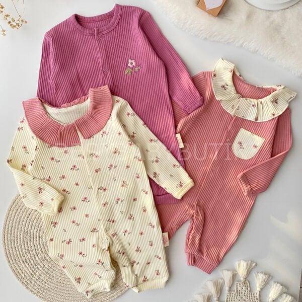 Elisa Çıtır Çiçekli 3’Lü Tulum Seti