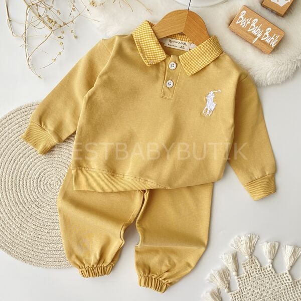 USPA Nakışlı Polo Yaka 2’li Takım