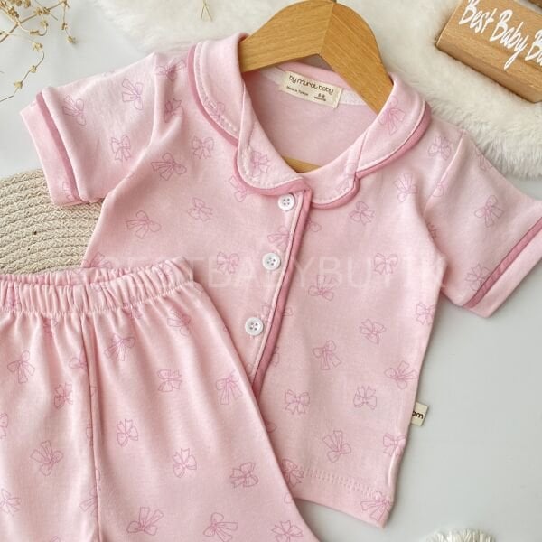 Kurdale Desenli Pamuklu Pijama Takımı 18-24 AY