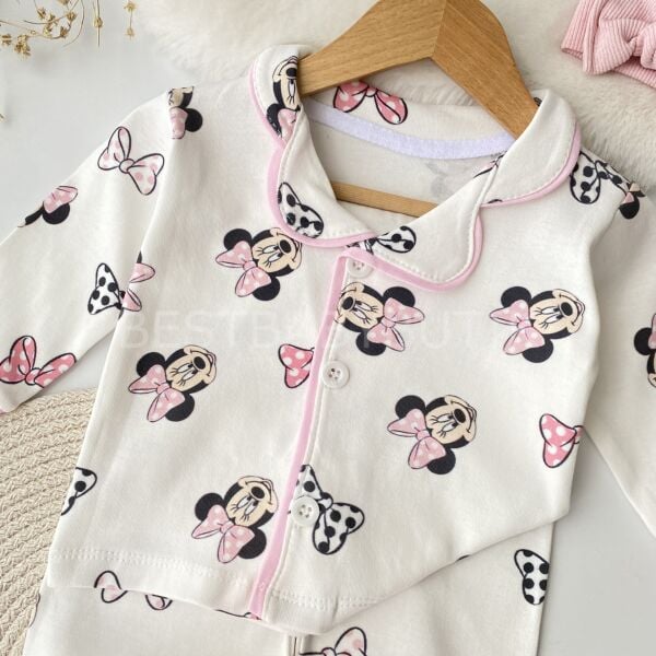 Minnie Mause Pijama Takımı