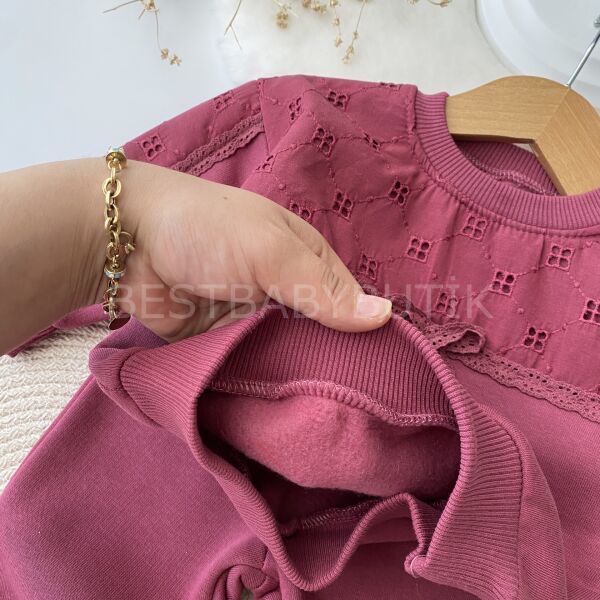 Fisto Ve Kurdaleli Oversize Şardonlu 2’Li Takım