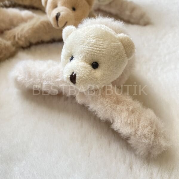 PELUŞ AYICIKLI MANDAL TOKA (ANNE VE ÇOCUK İÇİN) 11CM