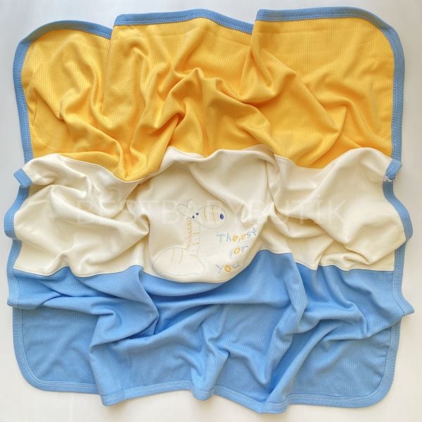 ZÜRAFA DETAYLI FİTİLLİ ÇİFT TARAFLI BÜYÜK BOY BATTANİYE 85x90 cm
