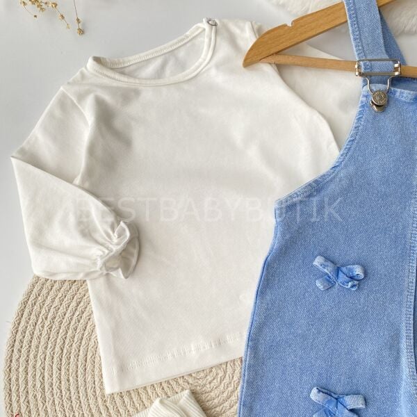 Minik Kurdaleli Badili Kot Salopet Takımı