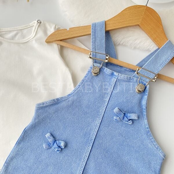 Minik Kurdaleli Badili Kot Salopet Takımı