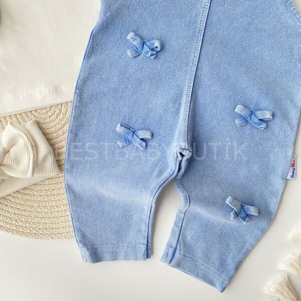 Minik Kurdaleli Badili Kot Salopet Takımı