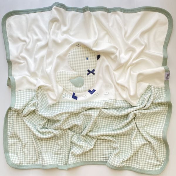 GAYE KUŞ DETAYLI PÖTİKARE  FİTİLLİ ÇİFT TARAFLI BÜYÜK BOY BATTANİYE 85x90 cm