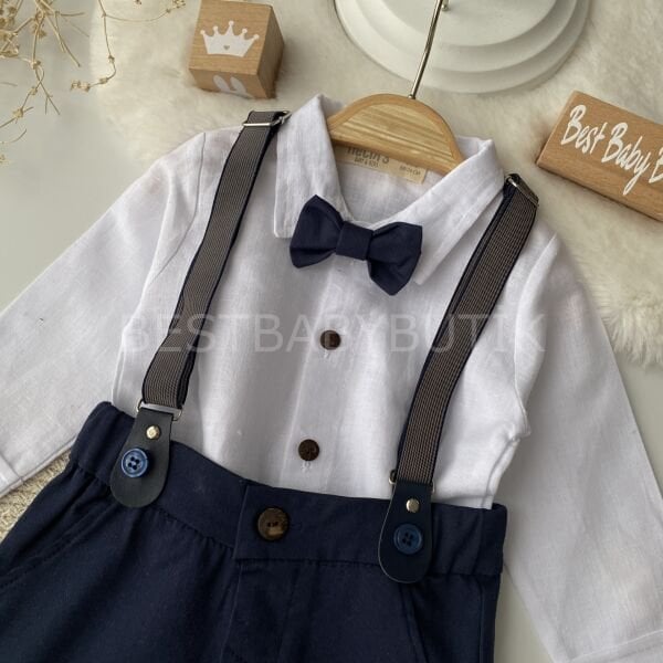 Edwırd Papyon Ve Askılı Pantolonlu 2’Li Takım