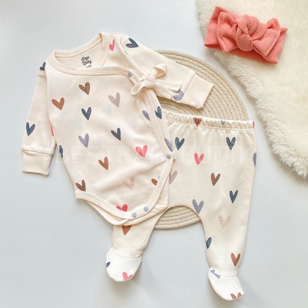 RENKLİ KALPLER ALT ÜST TAKIM