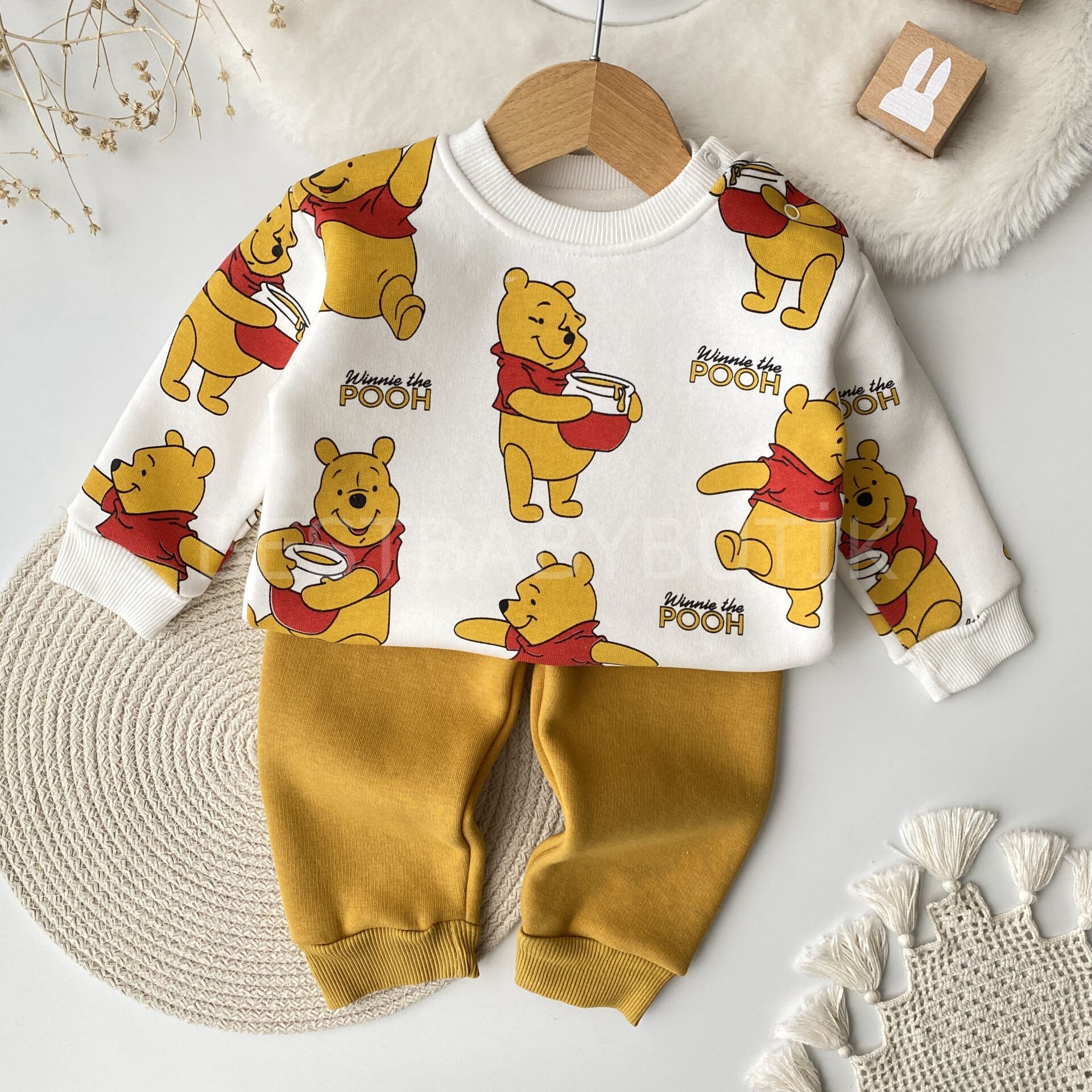 Winnie Pooh Şardonlu 2’Li Takım