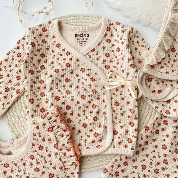 Çıtır Çiçekli Fitilli Fistolu 5’Li Hastane Çıkışı Takımı