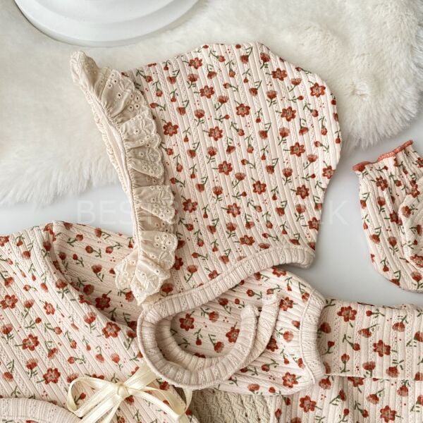 Çıtır Çiçekli Fitilli Fistolu 5’Li Hastane Çıkışı Takımı