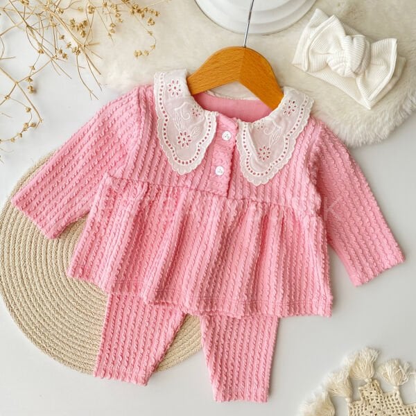 Fisto Bebe Yakalı Robalı Yumuşacık 2’Li Takım