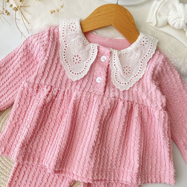 Fisto Bebe Yakalı Robalı Yumuşacık 2’Li Takım