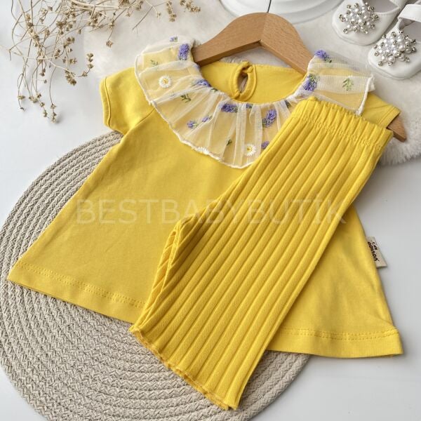 Papatya Çiçekli 2’Li Takım 9-12 AY