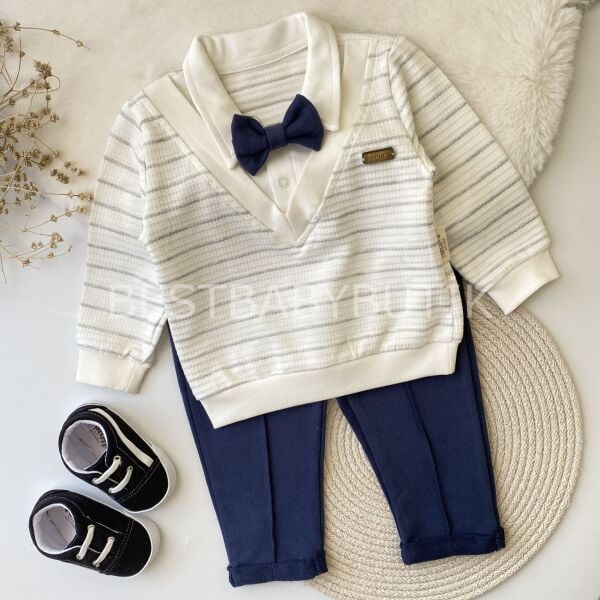 ANDERSON PAPYONLU GÖMLEK YAKA 2’Lİ ŞIK TAKIM