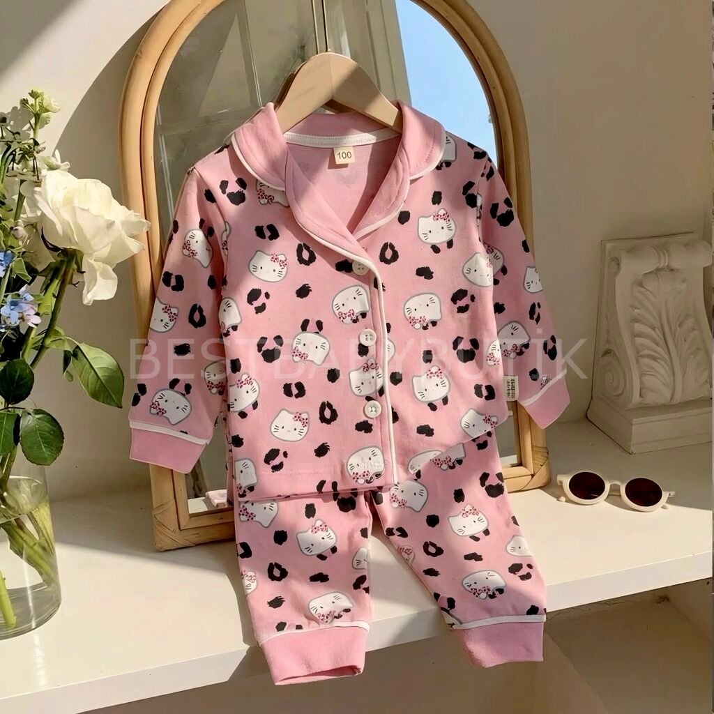 Hello Kity Baskılı Pijama Takımı 12-18 AY